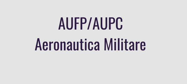 Concorso AUFP - AUPC Aeronautica - guida utile per la prova scritta - immagine